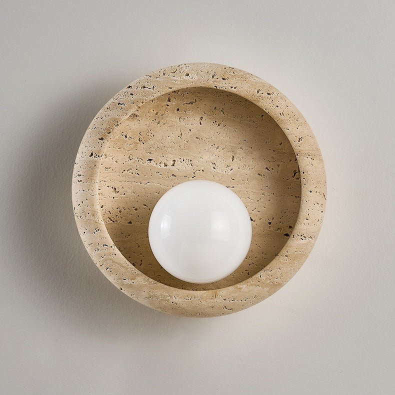 Valiselle Travertine Wall Light