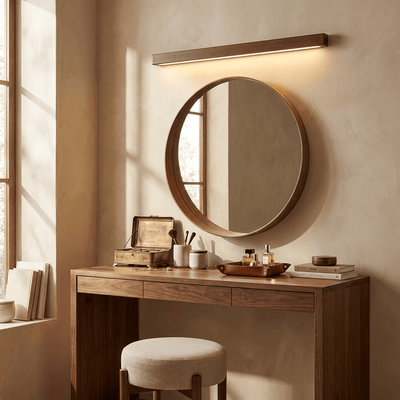 Hawley Linear Wood Indoor Wall Light