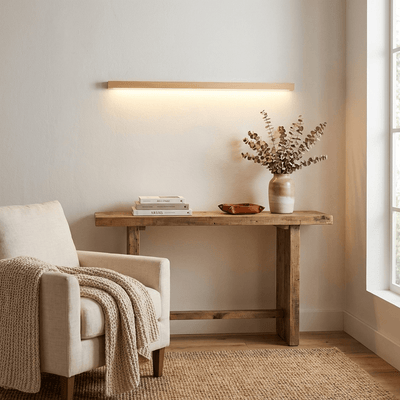 Hawley Linear Wood Indoor Wall Light