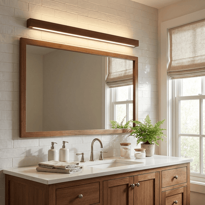 Hawley Linear Wood Indoor Wall Light