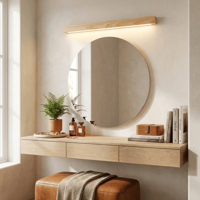 Hawley Linear Wood Indoor Wall Light