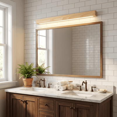 Hawley Linear Wood Indoor Wall Light