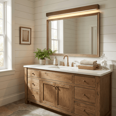 Hawley Linear Wood Indoor Wall Light