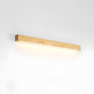Lustra Wall Light Wood Linear Minimalist LED