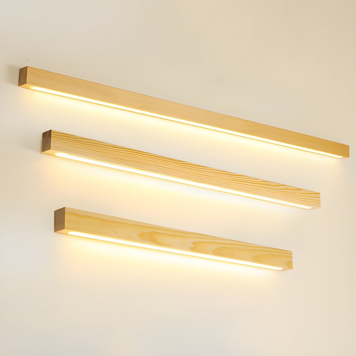 Hawley Linear Wood Indoor Wall Light