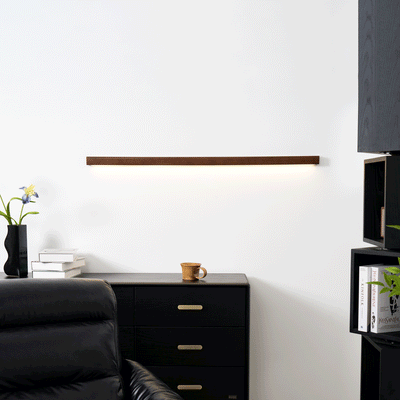Hawley Linear Wood Indoor Wall Light