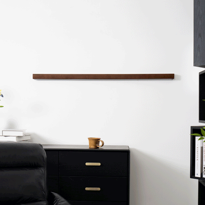 Elvivine Wall Light Wood Linear Minimalist LED