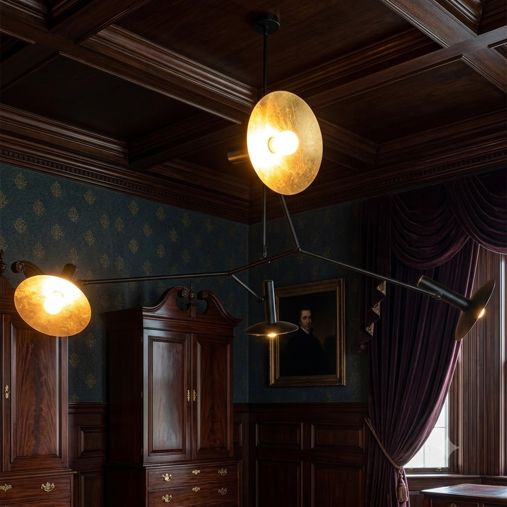 Everley Brass Chandelier