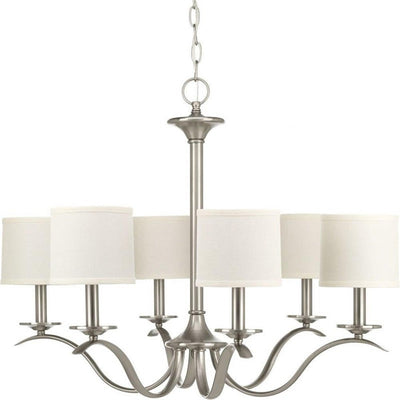 Vatnuvys Traditional Premium Brass Fabric Metal Chandelier
