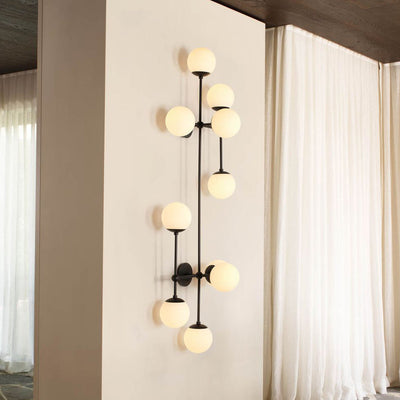 Ulfuvyo Modern Minimalist Glass Wall Lamp - Neutral Decor