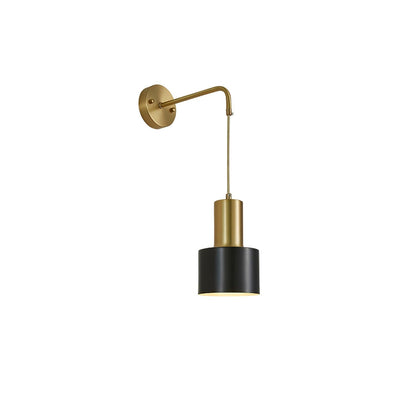Alvina Modern Minimalist Brass Wall Light