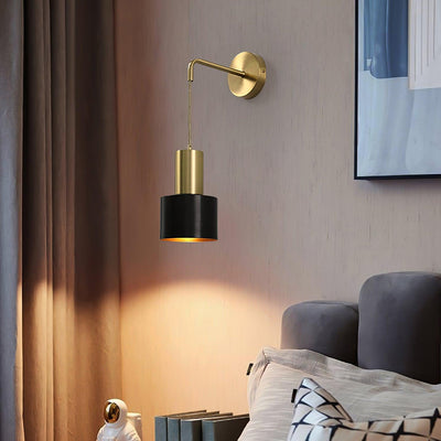 Alvina Modern Minimalist Brass Wall Light