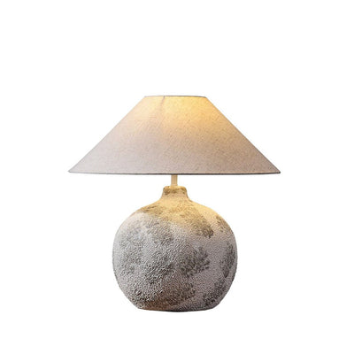 Riona Natural Fabric Ceramics Table Lamp