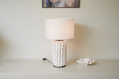 Evelyn Minimalist Ceramics Table Lamp