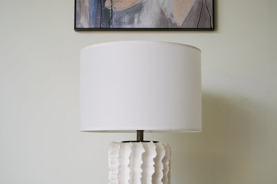 Evelyn Minimalist Ceramics Table Lamp