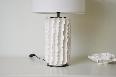 Evelyn Minimalist Ceramics Table Lamp