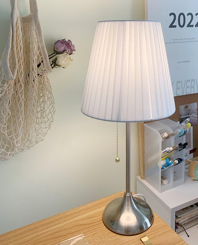 Simplicity  Pleated Fabric Table Lamp