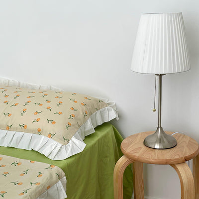 Simplicity  Pleated Fabric Table Lamp