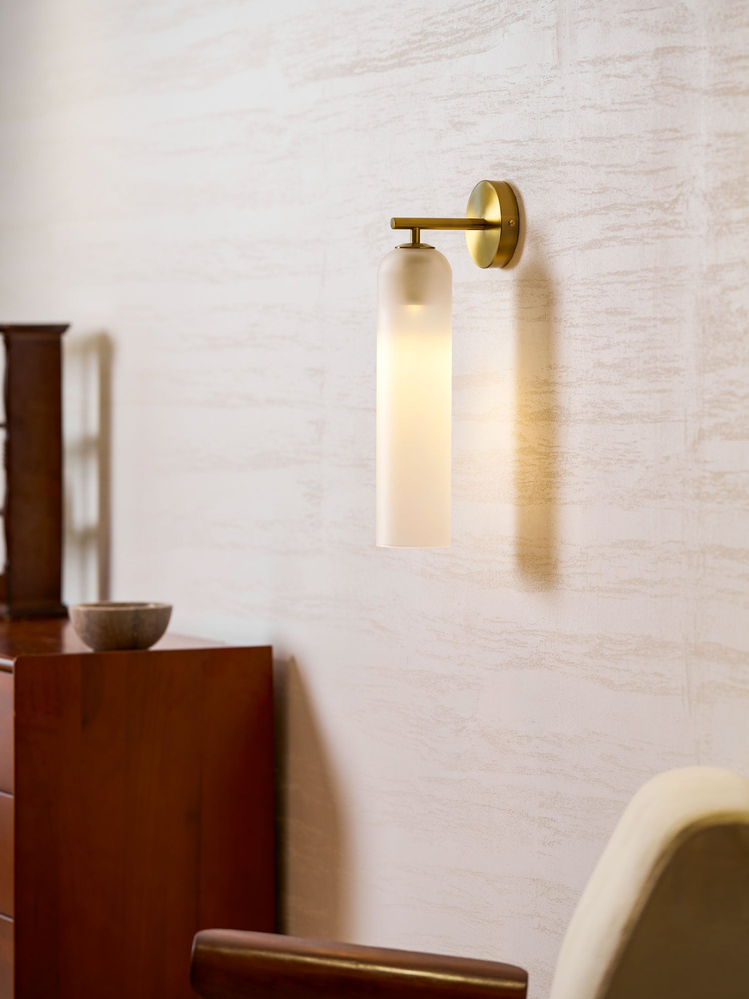 Beauford Glass Indoor Wall Light