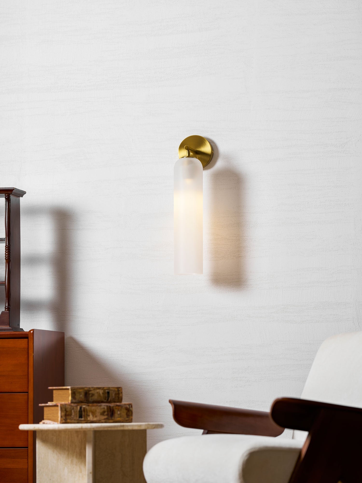 Beauford Glass Indoor Wall Light