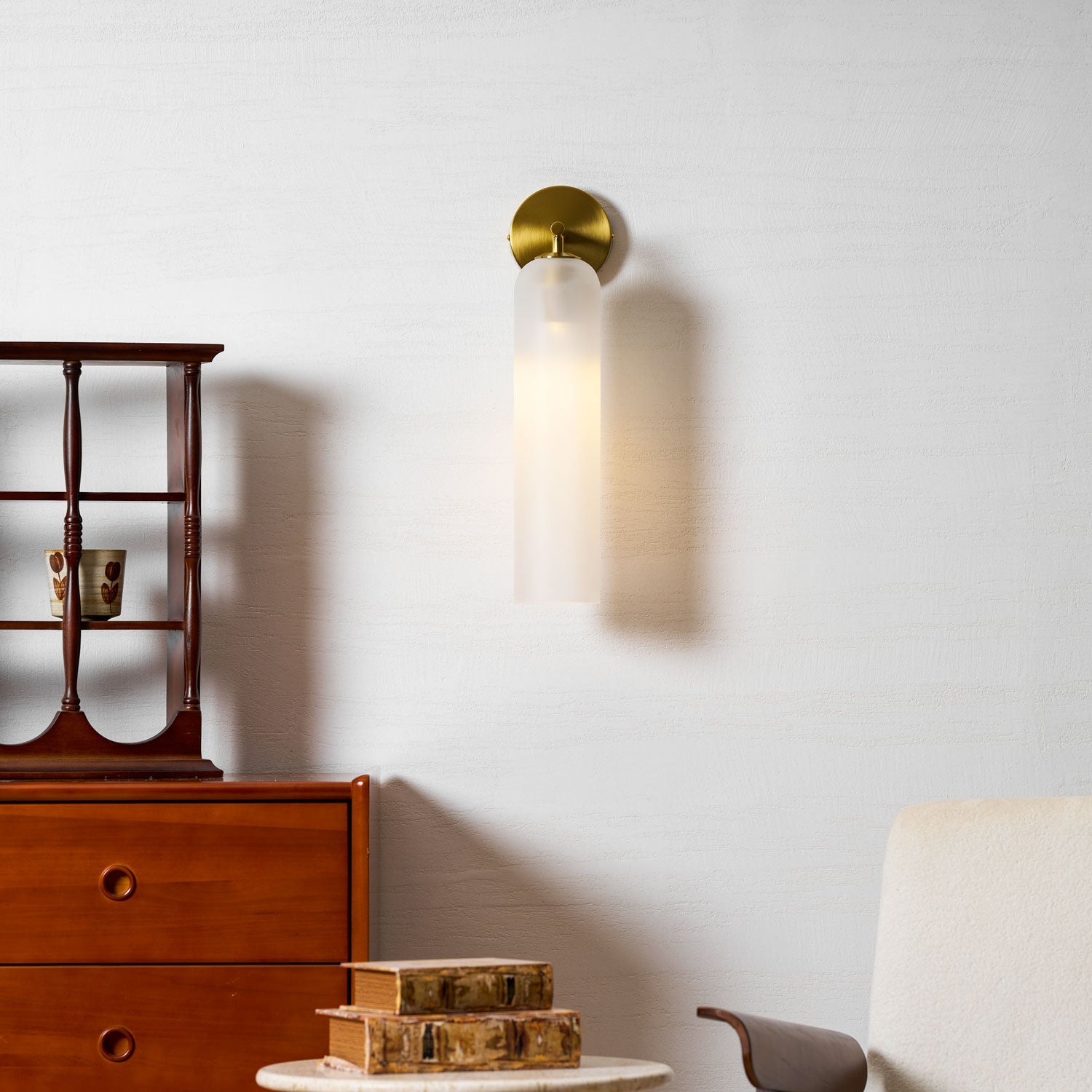 Beauford Glass Indoor Wall Light