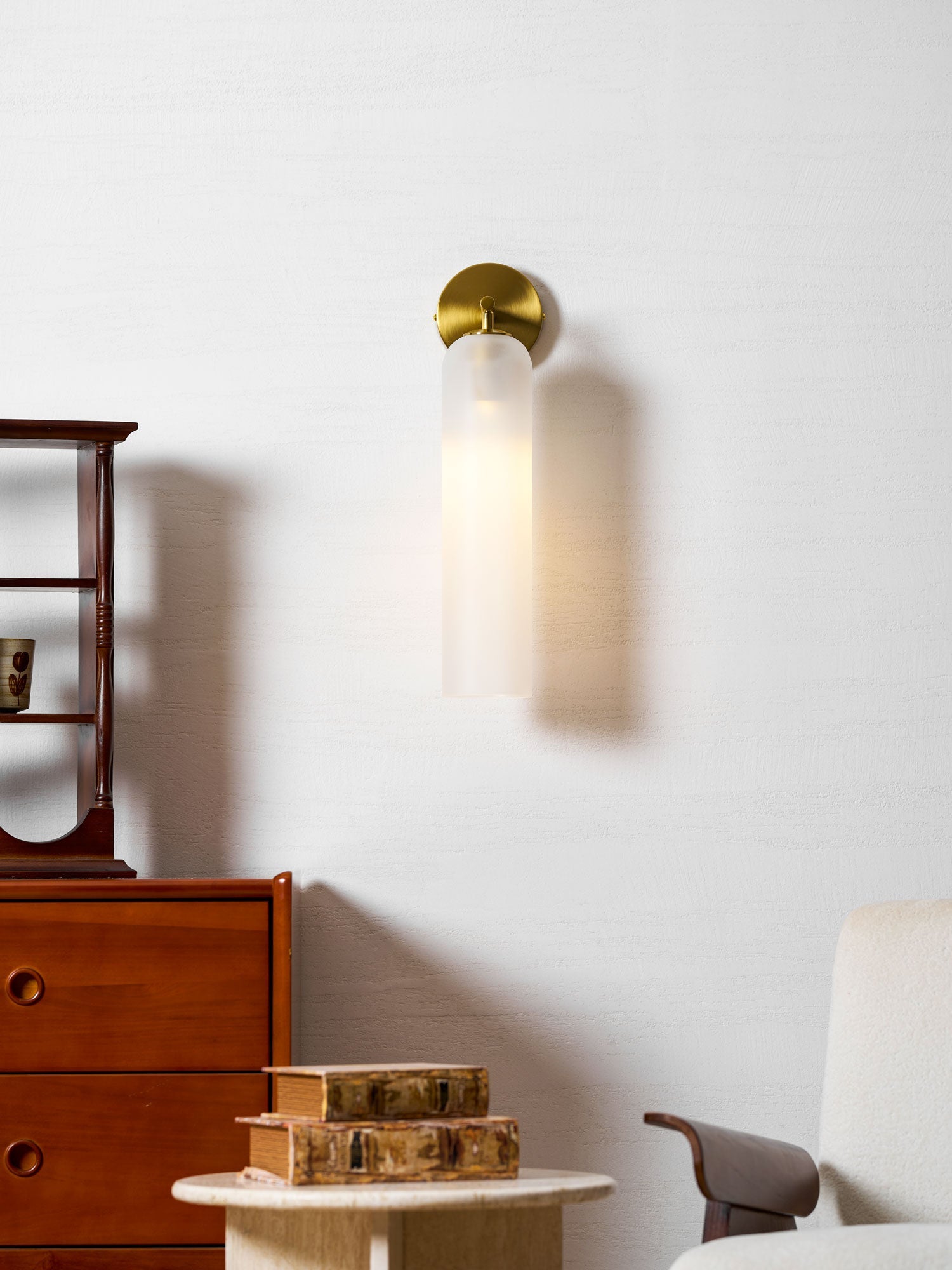 Beauford Glass Indoor Wall Light