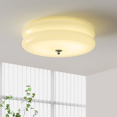 Velacrest Glass Flush Mount Ceiling Light
