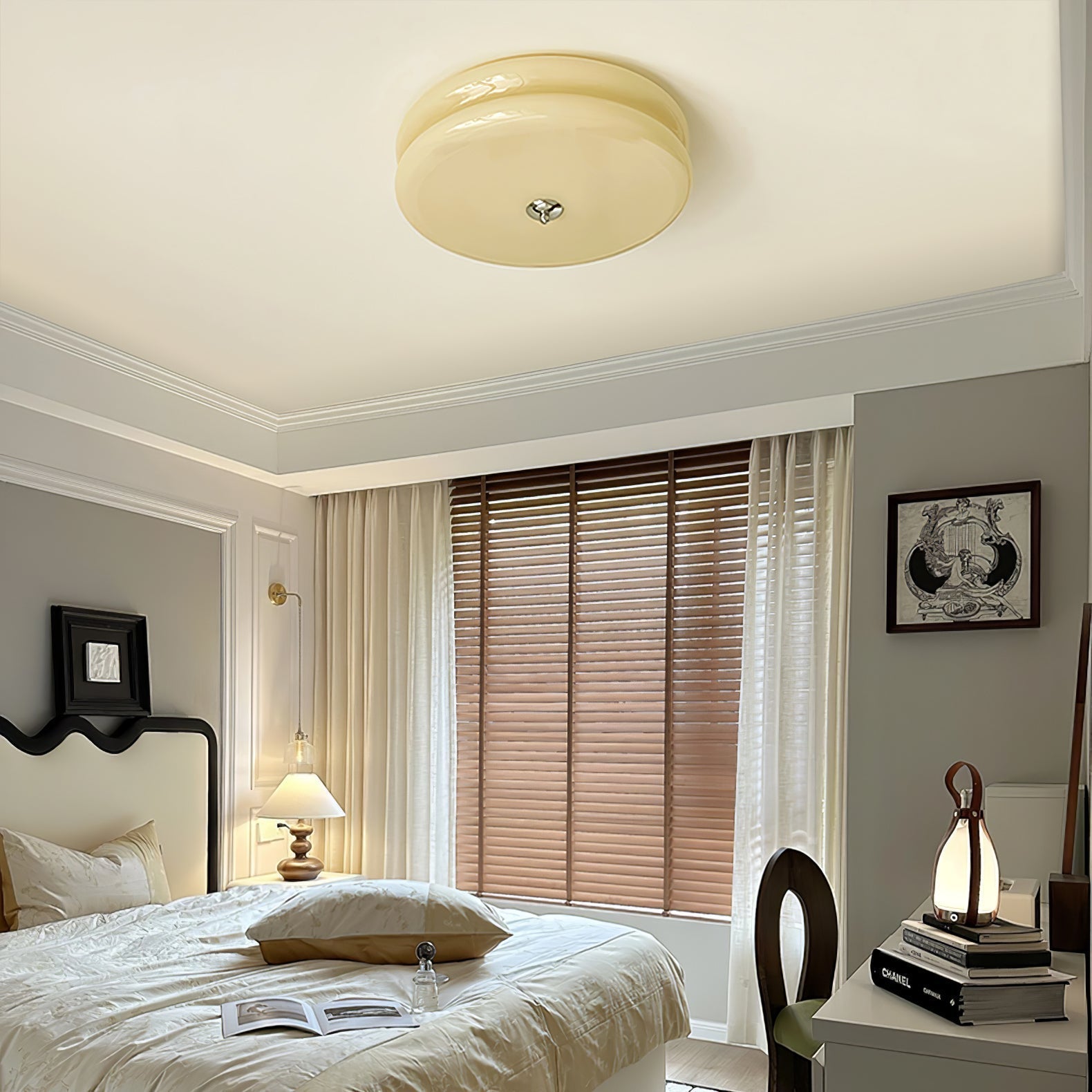 Lustra Art Deco Vintage Ceiling Light