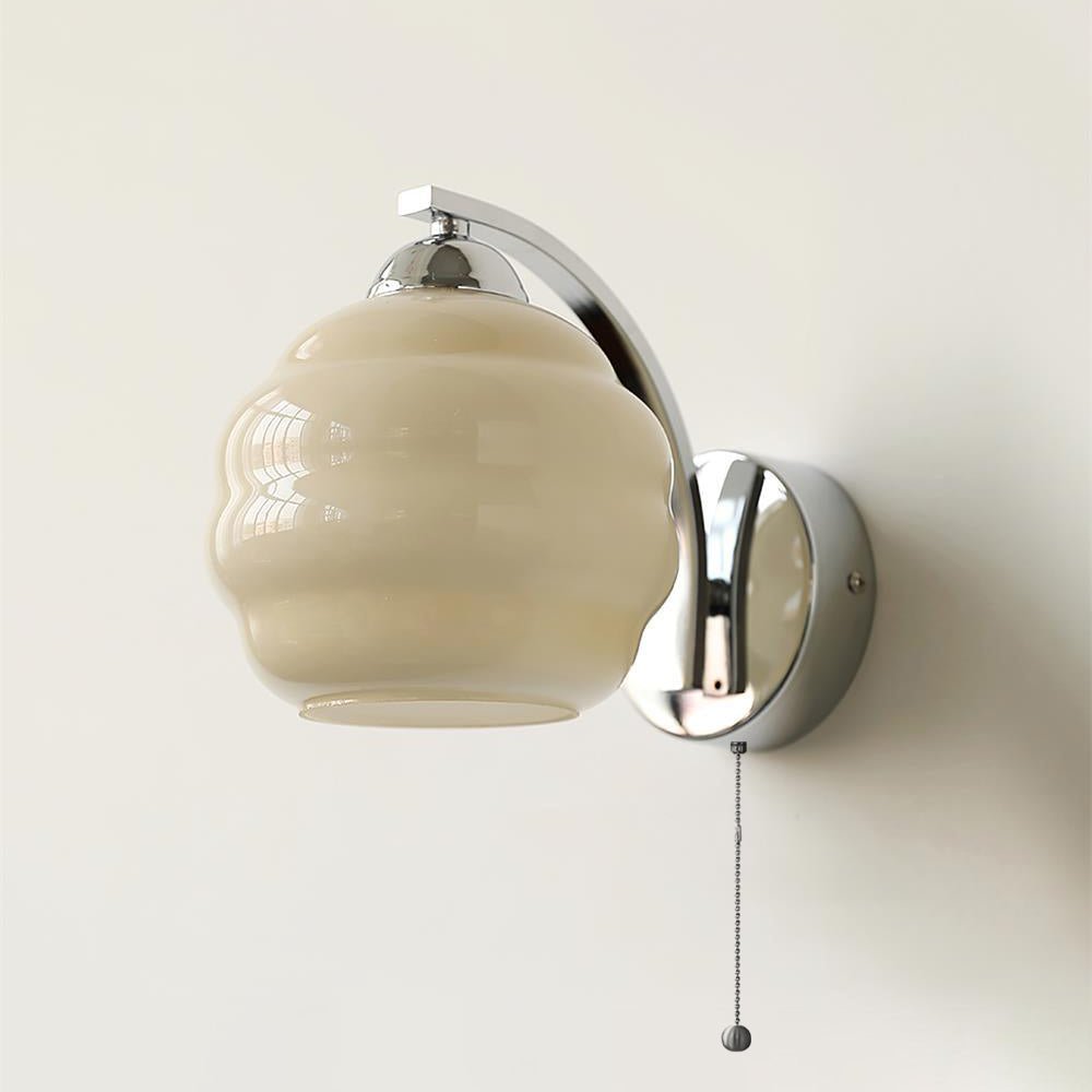 Jasenor Beauty Premium Nordic Art Glass Wall Lamp