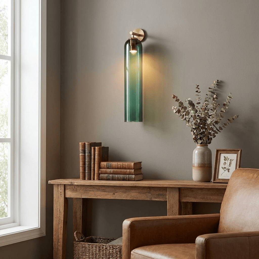 Beauford Glass Indoor Wall Light