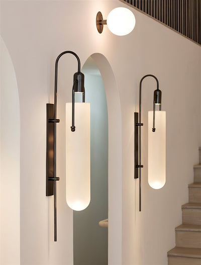 Liororaya Wall Lamp Arc Glass Modern