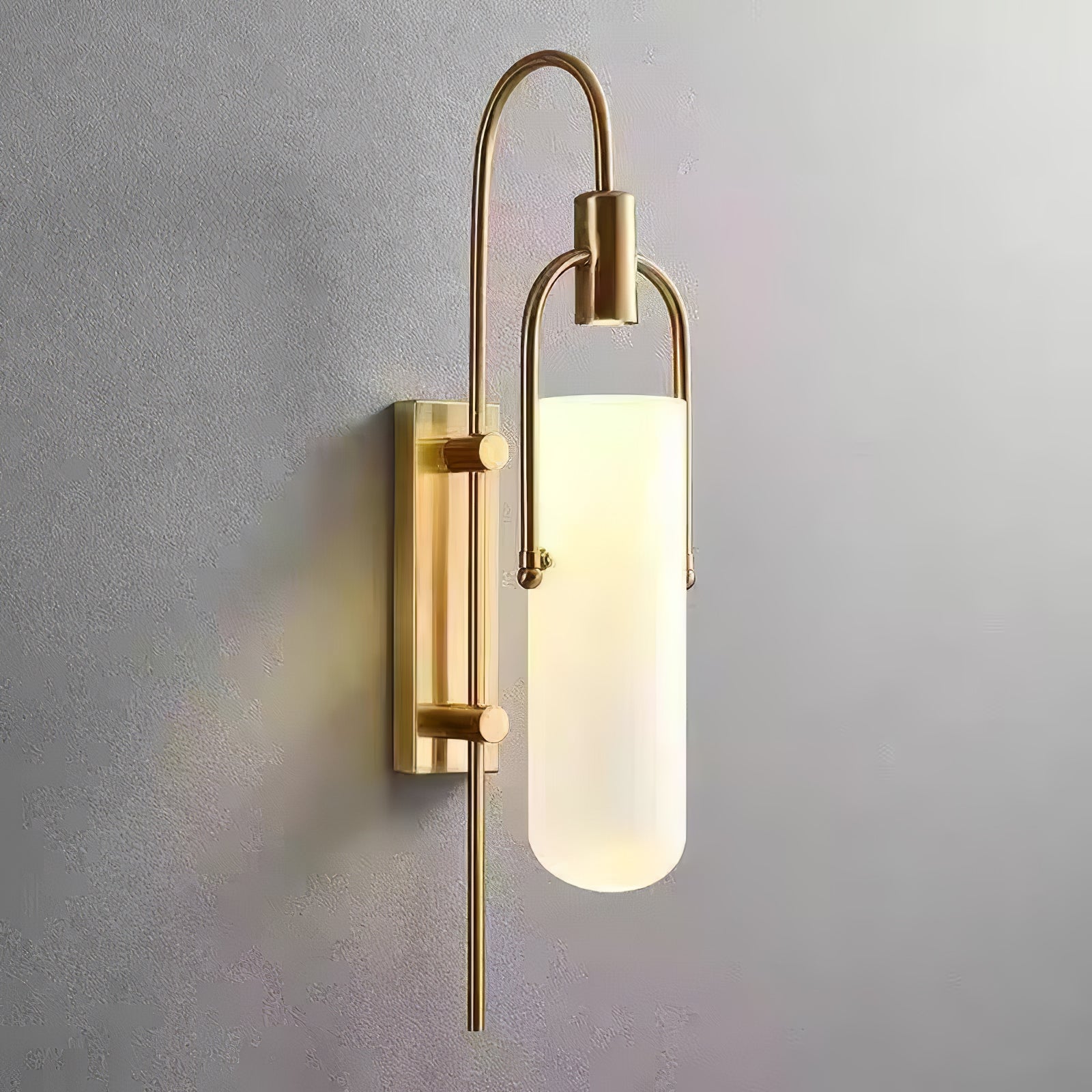 Liororaya Wall Lamp Arc Glass Modern