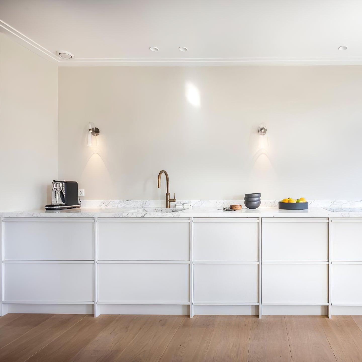Velivira Conical Glass Wall Light