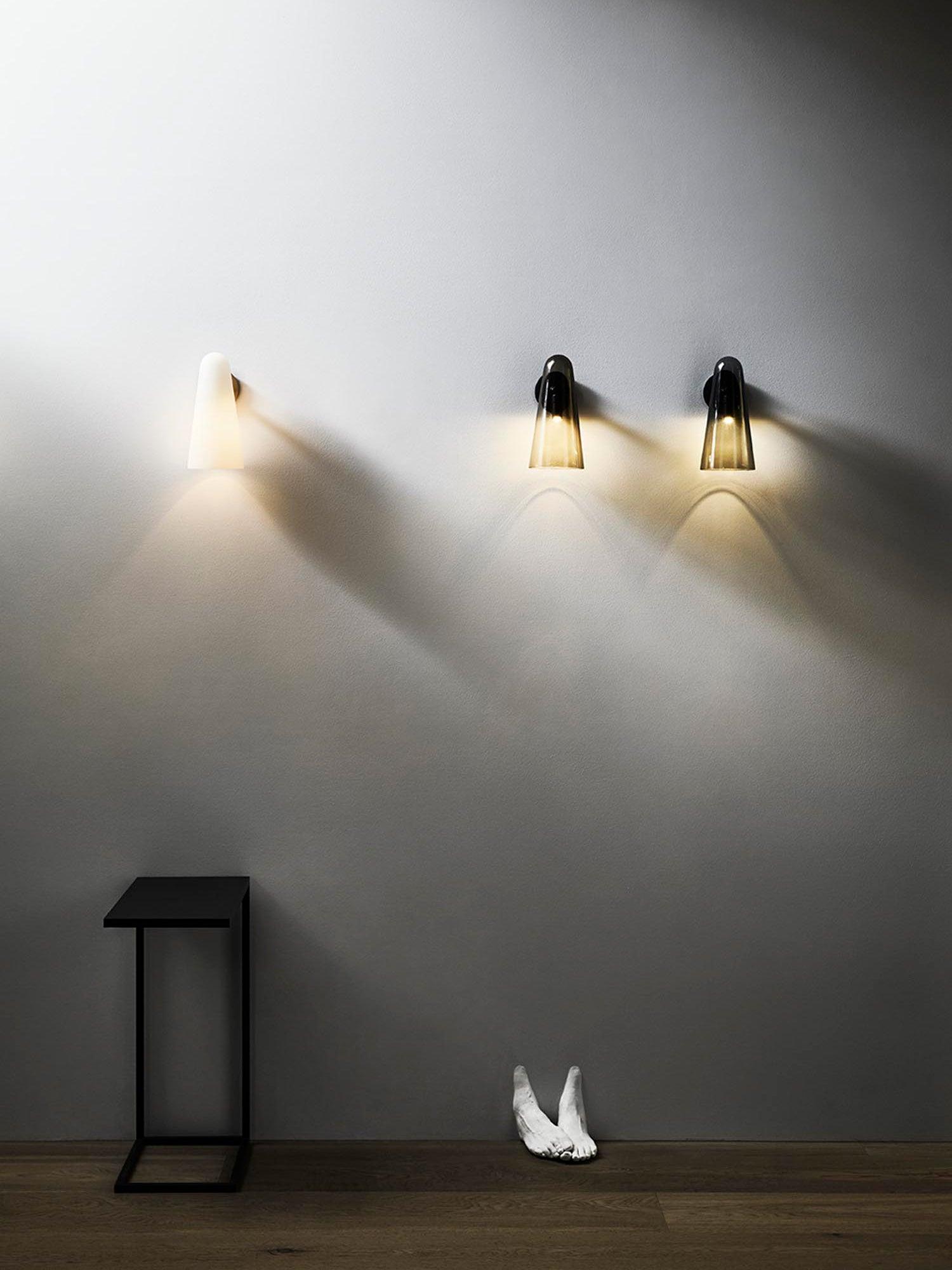 Lioririella Conical Glass Wall Lamp