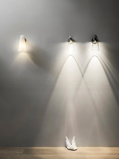 Velivira Conical Glass Wall Light