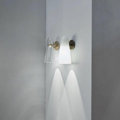 Lioririella Conical Glass Wall Lamp