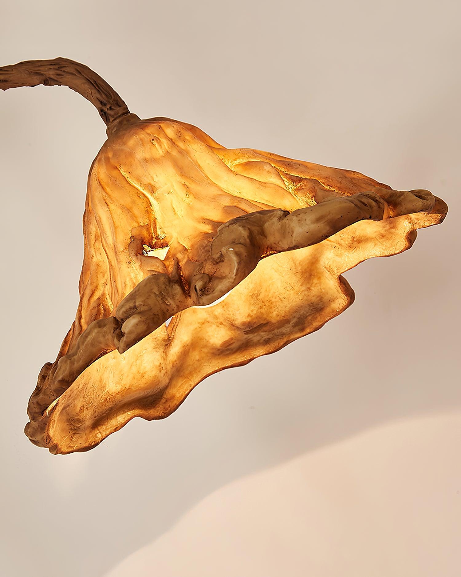 Ailo Natural Resin Floor Lamp