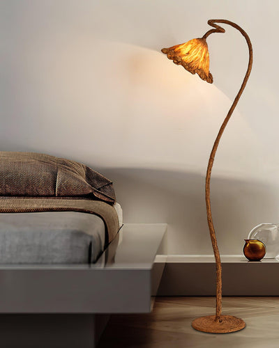 Ailo Natural Resin Floor Lamp