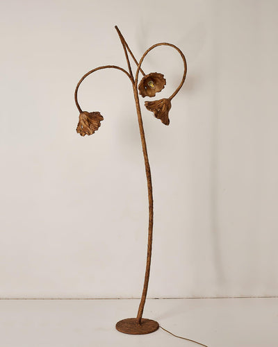 Ailo Natural Resin Floor Lamp