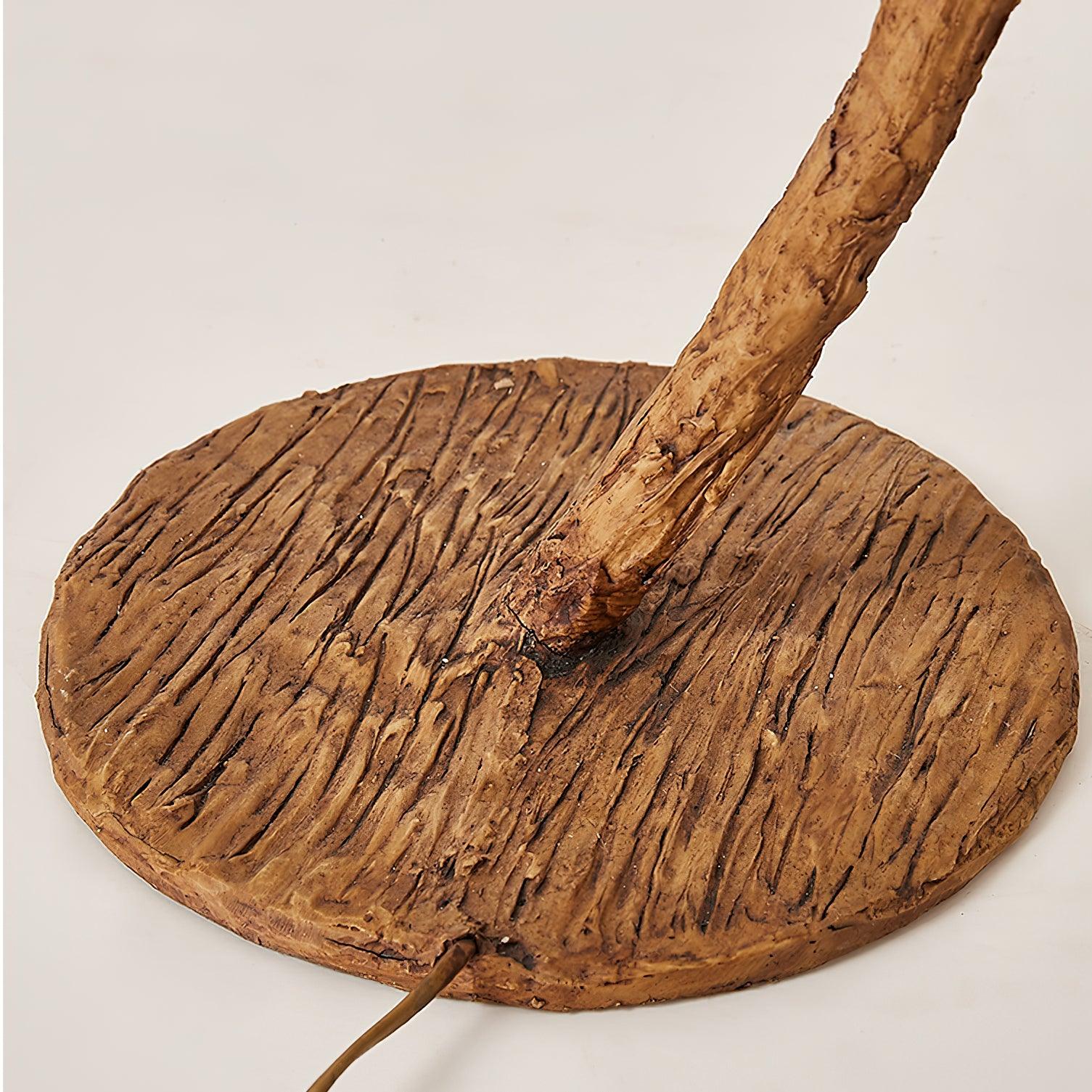 Ailo Natural Resin Floor Lamp