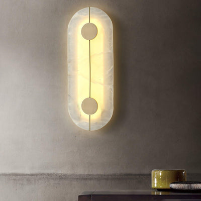 Citheira Minimalist Alabaster Wall Light