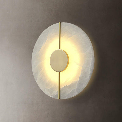 Citheira Minimalist Alabaster Wall Light