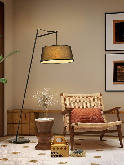 Votalyra Modern Fabric Floor Lamp