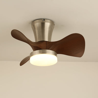 Nera Modern Wood Ceiling Fan Light