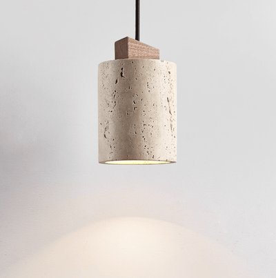 Opal Cylinder Pendant Lamp