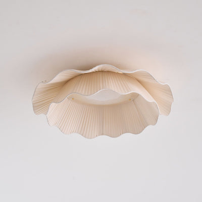 Rosebrook Fabric Wave Flush Mount Ceiling Light