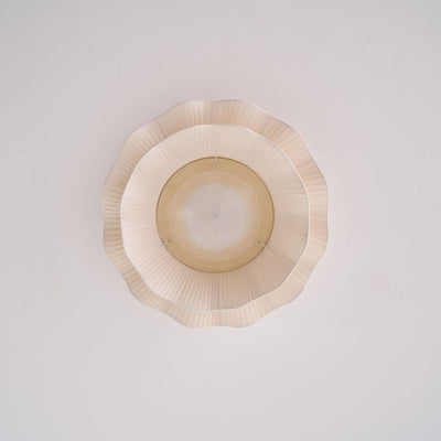 Rosebrook Fabric Wave Flush Mount Ceiling Light