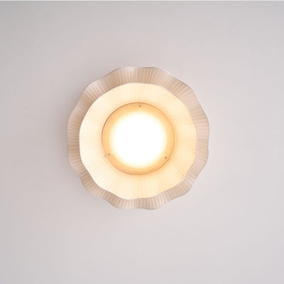 Rosebrook Fabric Wave Flush Mount Ceiling Light