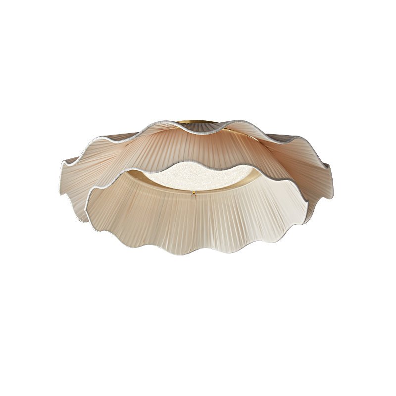 Rosebrook Fabric Wave Flush Mount Ceiling Light