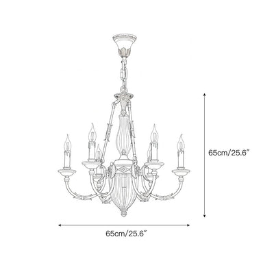 Valerix Brass Chandelier